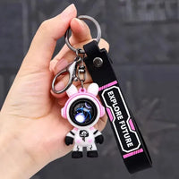 Lightning Astronaut Bear 3D Keychain