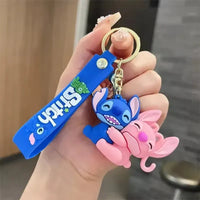 Stitch Ohana Adventures Keychain