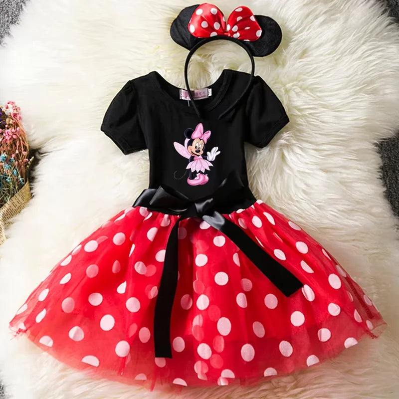 Minnie Mouse Elite Polka-Dot Dress