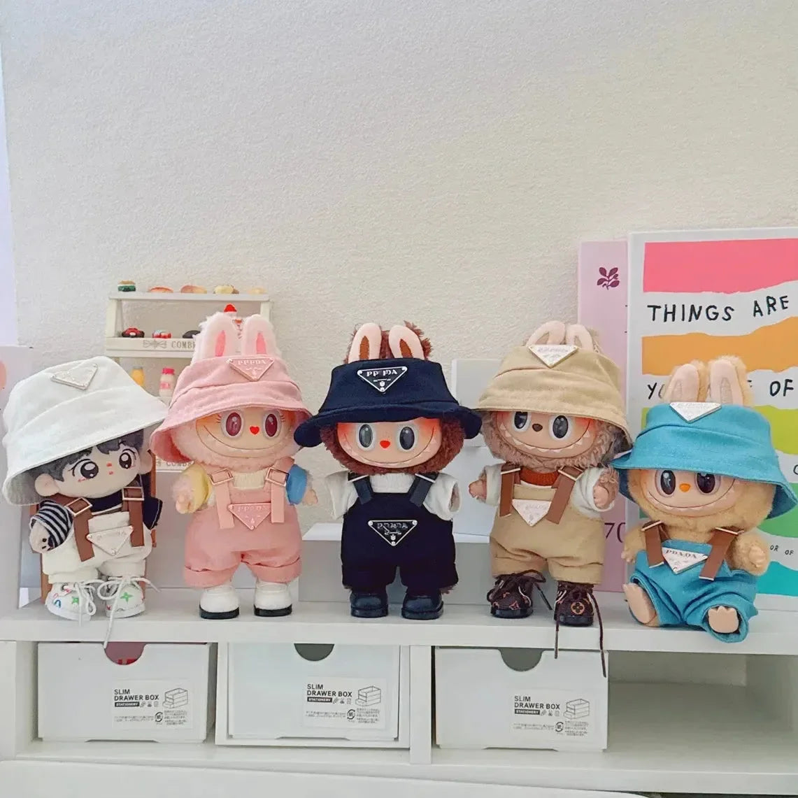 Designer PRemium Brand Labubu Outfit - Bear Hugs