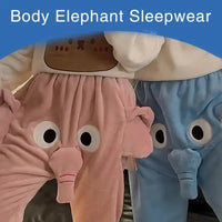 Funny Elephant Trunk Novelty Pajama Pants