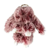 Ultra-Furry Bunny Plush Keychain
