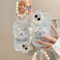 Cinnamoroll Bow Bracket Phone Case (For iPhones)