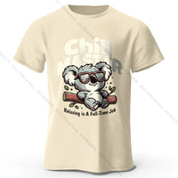 Chill Master Koala Funny T-shirt - Bear Hugs