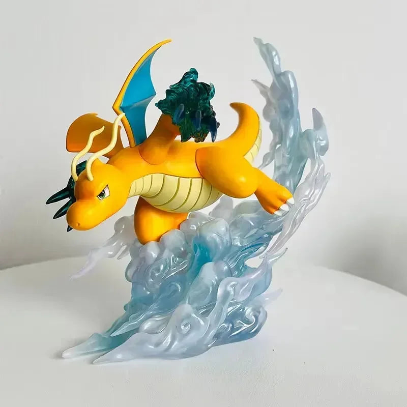 Pokimoen Flying Dragonite Statue (16 cm)