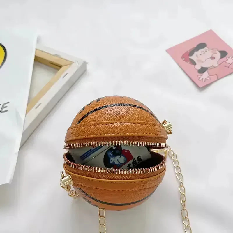 Slam Dunk Basketball Crossbody Bag
