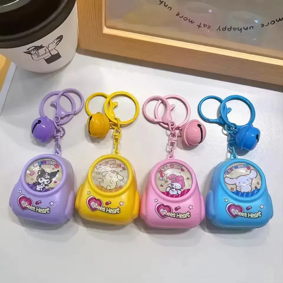 Sanliou LED Bell Backpack Keychain