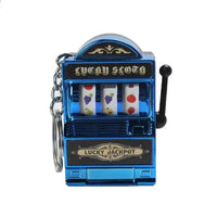 Jackpot Fruit Slot Machine Keychain