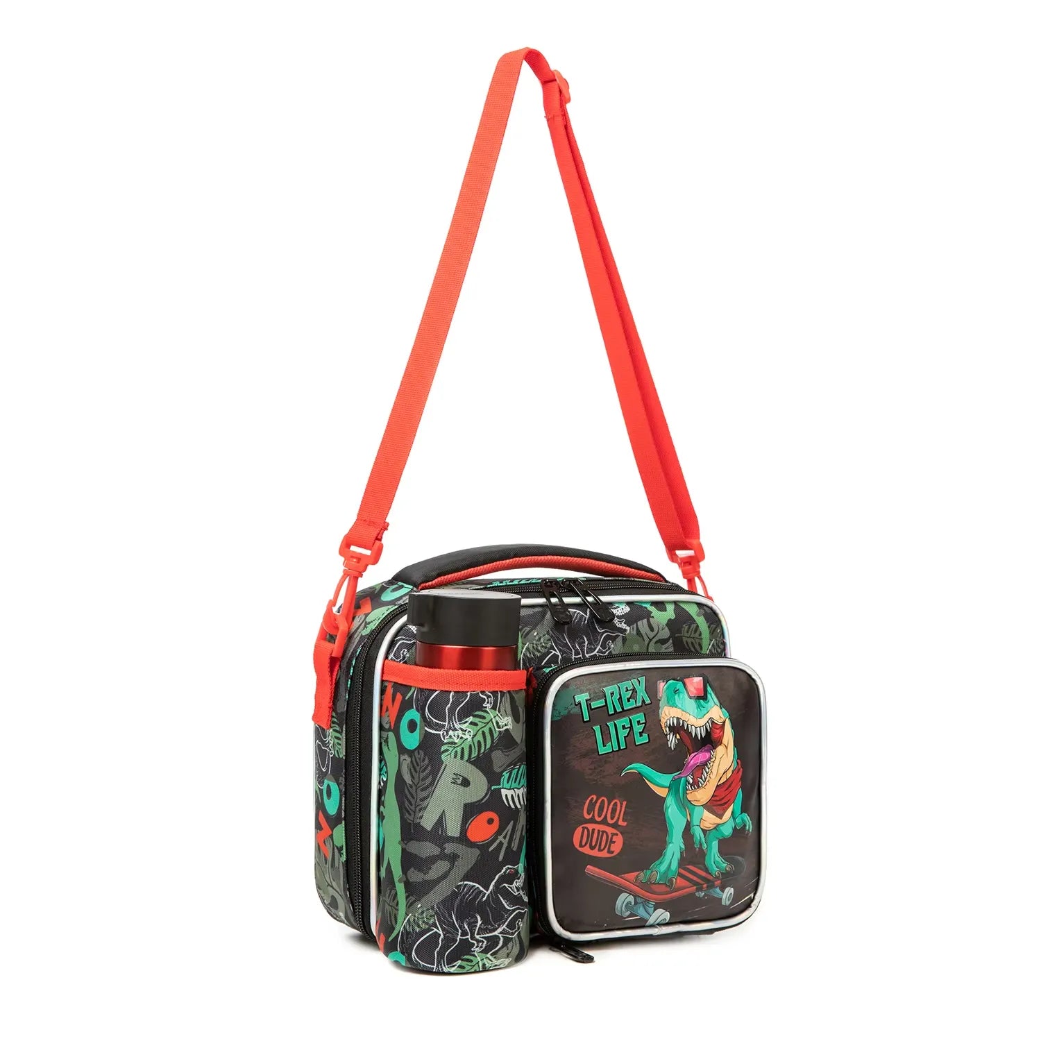 Cartoon Themed Insulated Lunch Bag