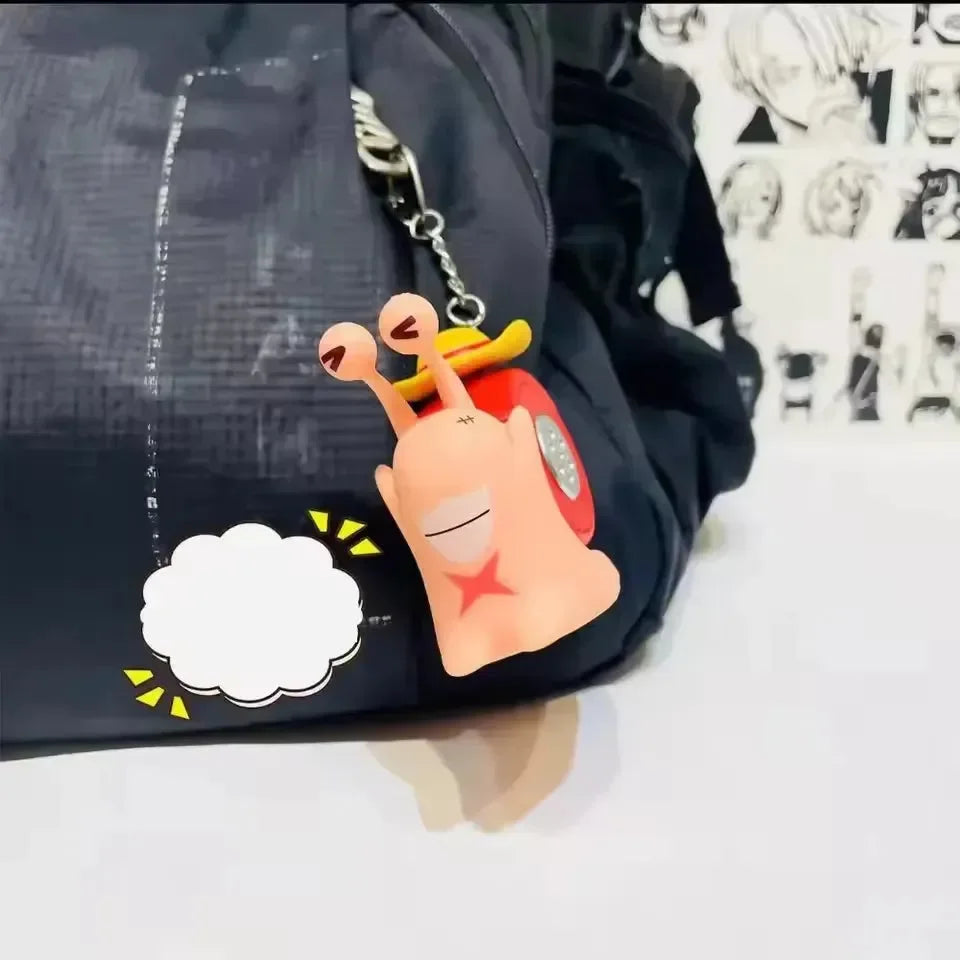 One Piece Transponder Snail Keychain
