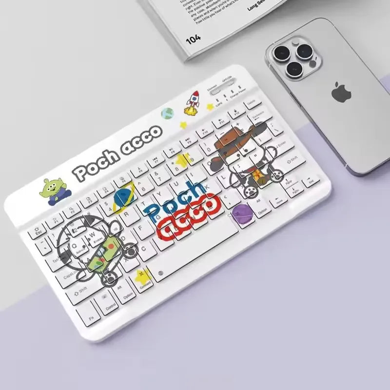 Sanrio Mini Silent Wireless Keyboard