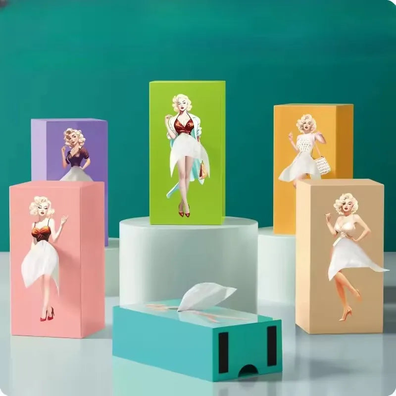 Flying Skirt Novelty Tissue Box - Bear Hugs