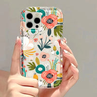 Flower Silicon Phone Case (For iPhones)