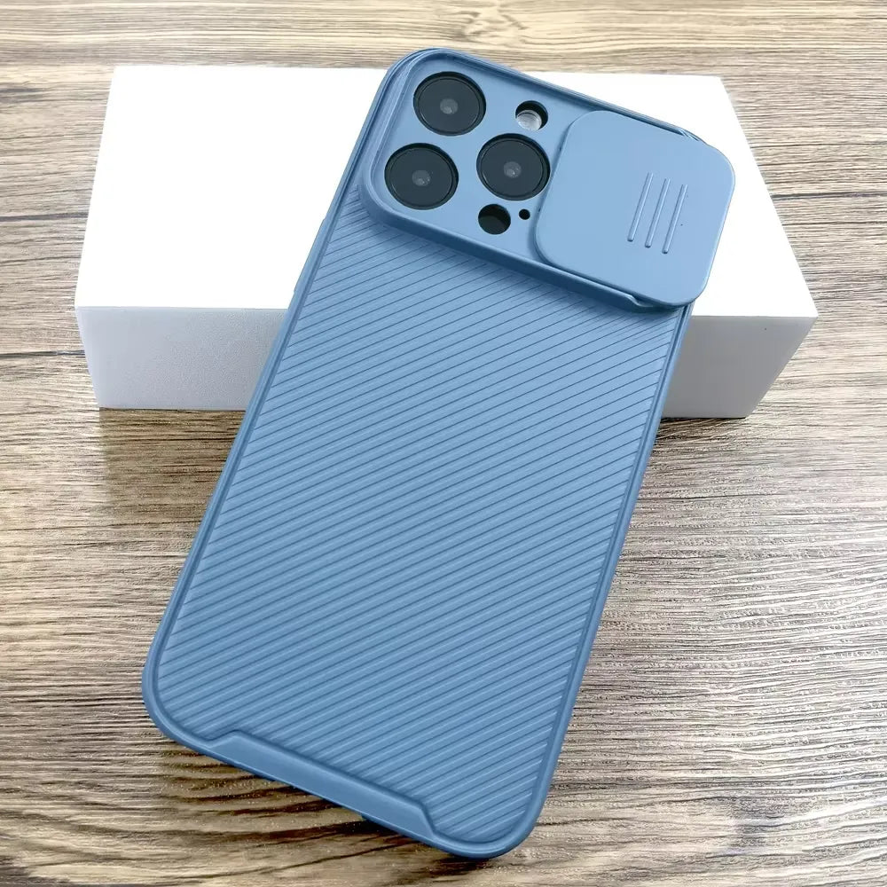 Slide Cap Cover Case (For iPhones)