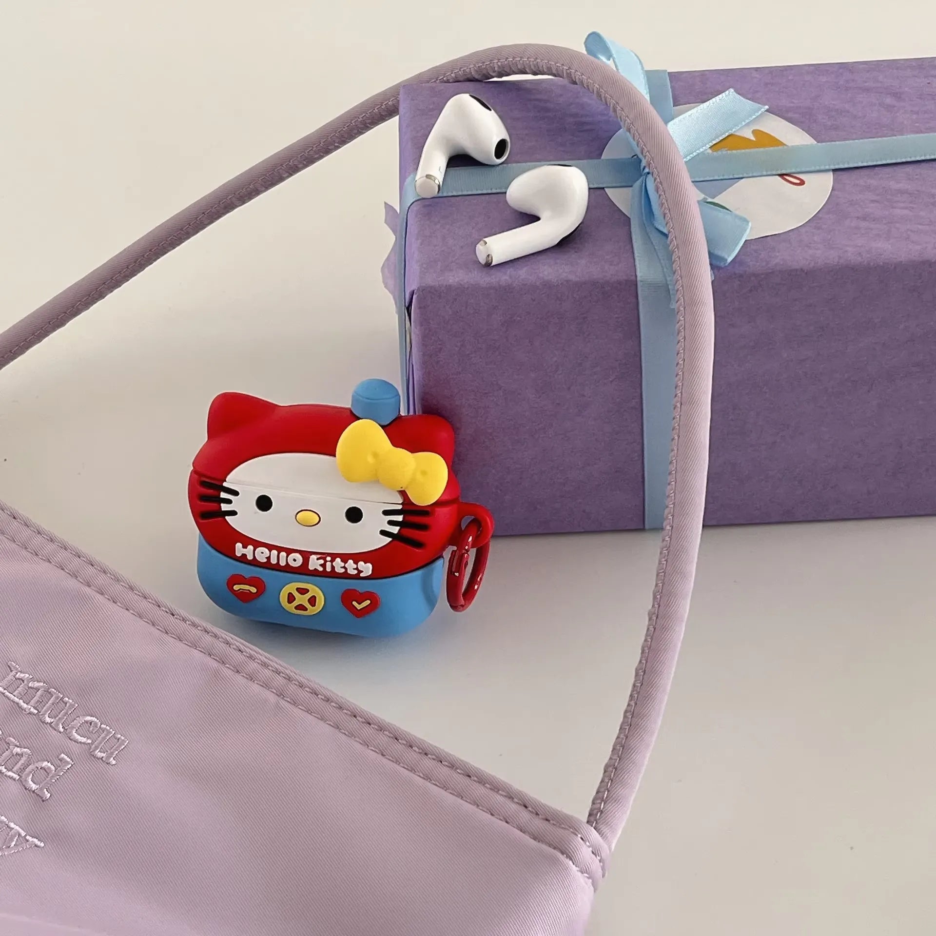 Hello Kitty Red & Yellow Case (For Airpods)