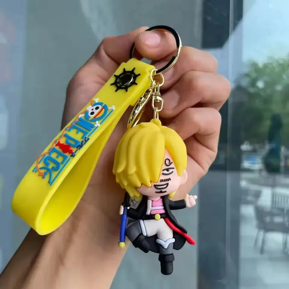 One Piece Pirate Character Keychain