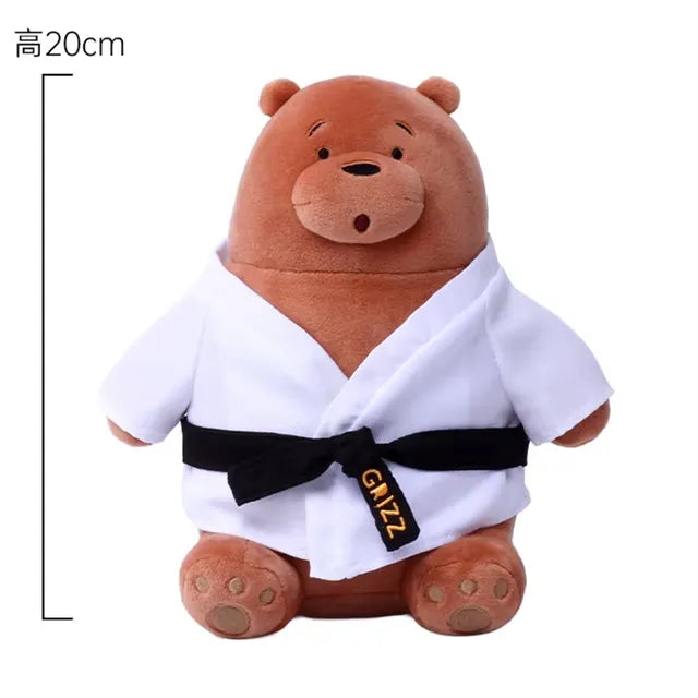 We Bare Bears Sports Plushies (20 cm)