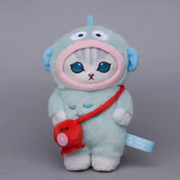 Porte-clés en peluche cosplay Mofusand x Sanliou 