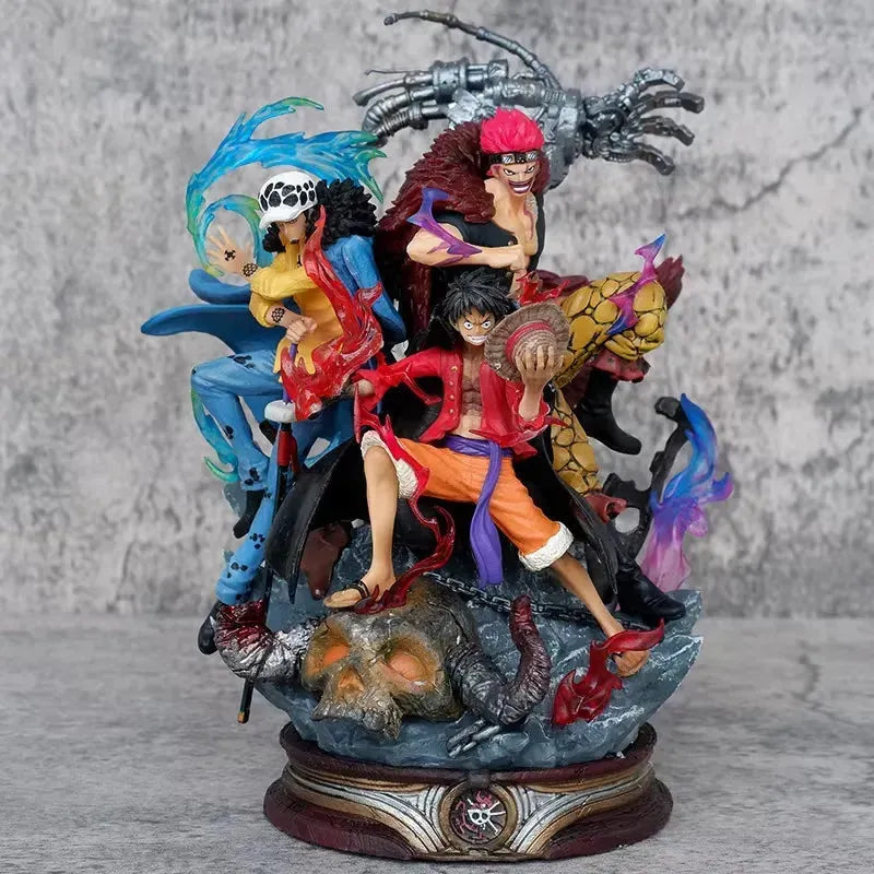 One Piece Three Captains Action Figure Set (20 cm)