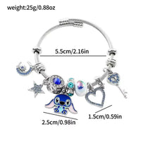 Cosmic Alien Intergalactic Charm Bracelet