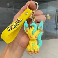 Eeveelutionary Eevee Family Keychain