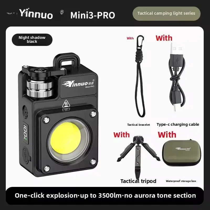 Lampe de camping ultra-lumineuse Yinnuo MINI3-PRO 
