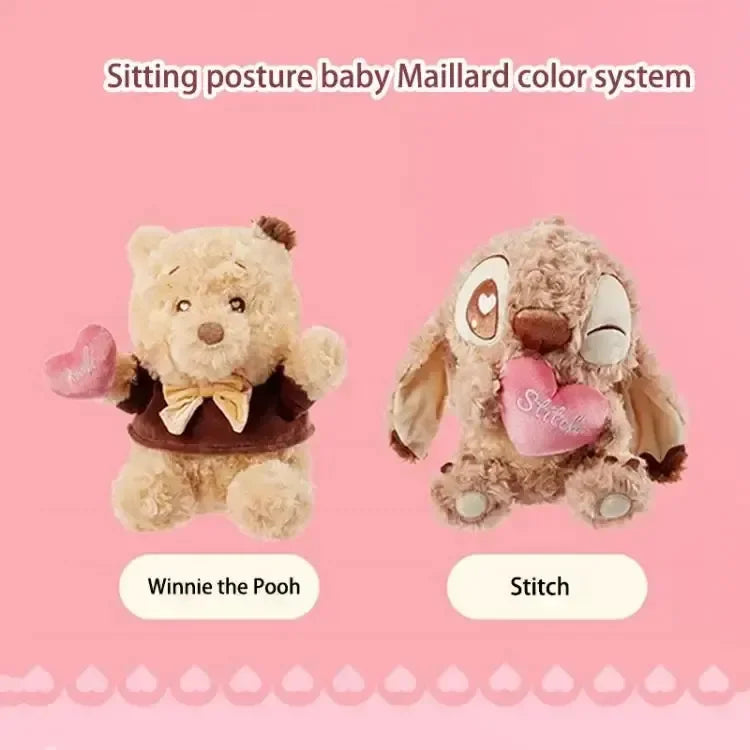 Honey Bear & Ohana Alien Choco Plushies (26 cm)