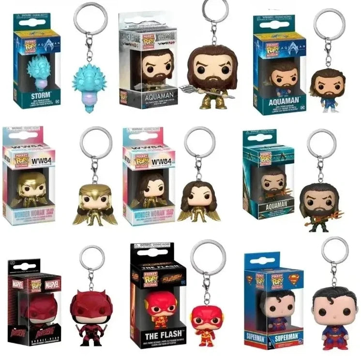 DC Pocket POP Action Figure Keychains