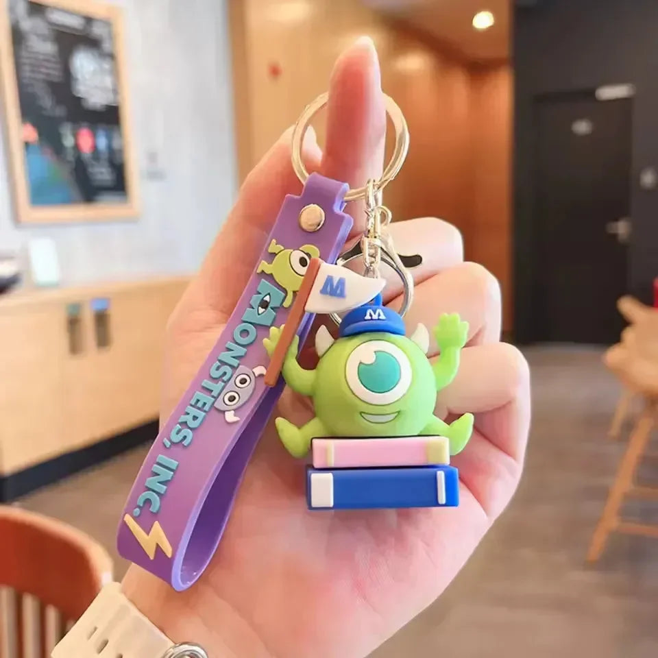 Scream Team Monsters Inc. Keychain