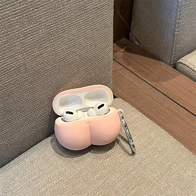 Funny Rearside Silicon Case (For Airpods)