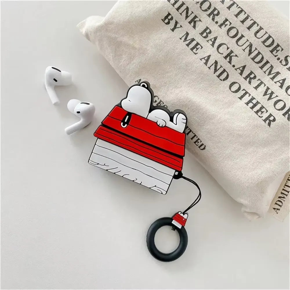 Snoopy Style Character Case (For Airpods)