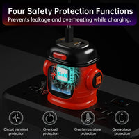 Divoom Dipow 65W GaN Charger - Bear Hugs