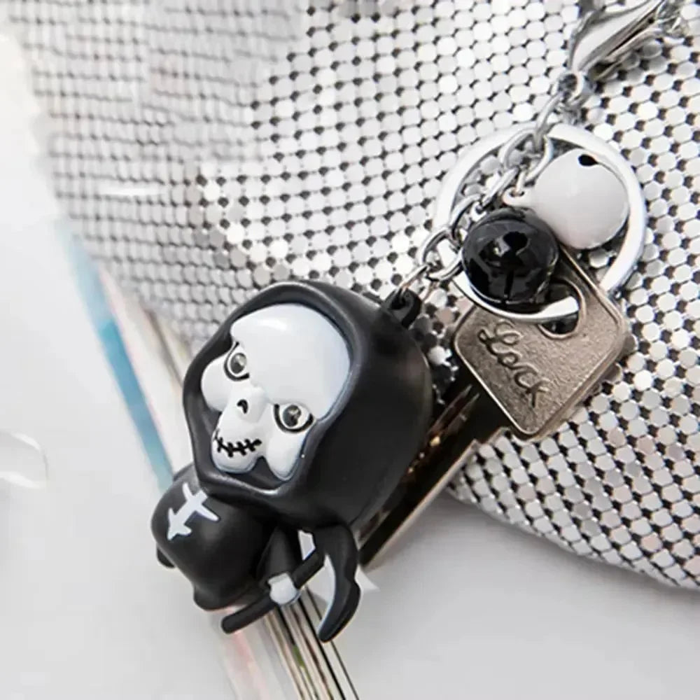 Glow & Sound LED Grim Reaper Keychain