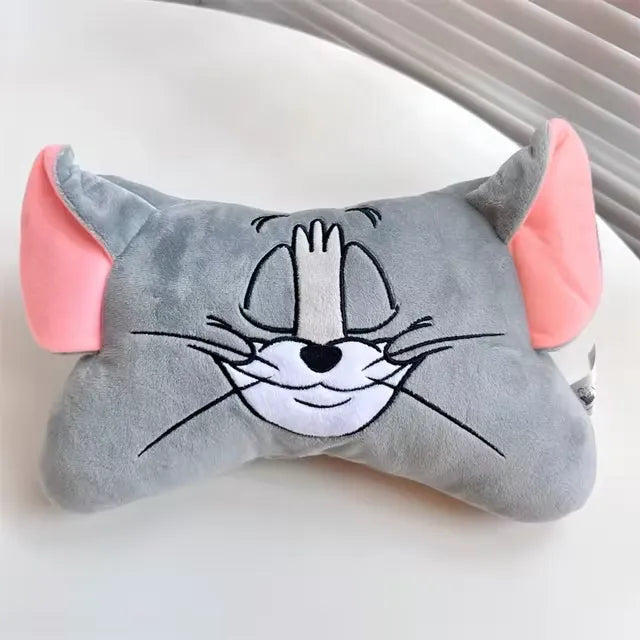 Plush Tom & Jerry Car Neck Pillows