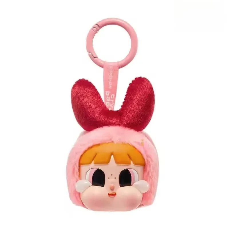 CRYBABY Powerpuff Girls Plush Keychain