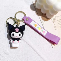 Kawaii Kuromi 3D Keychain