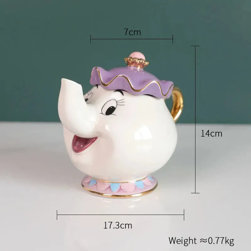 Beauty And The Beast Mrs. Potts & Chip Tea Cup