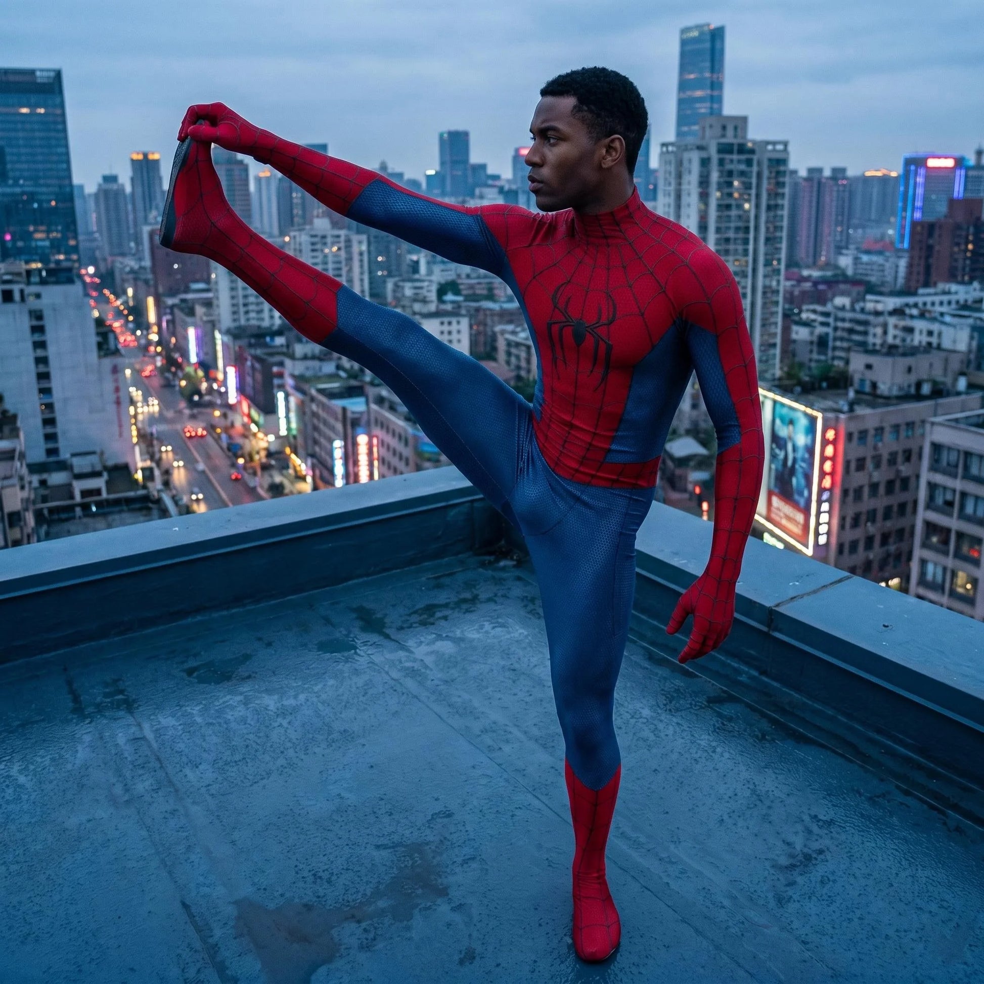 Spidermn Brand New Day Premium Costume - Bear Hugs