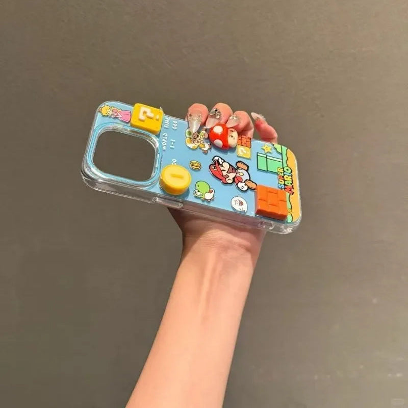 Princess Rescue 3D Mario Phone Case (For iPhones)