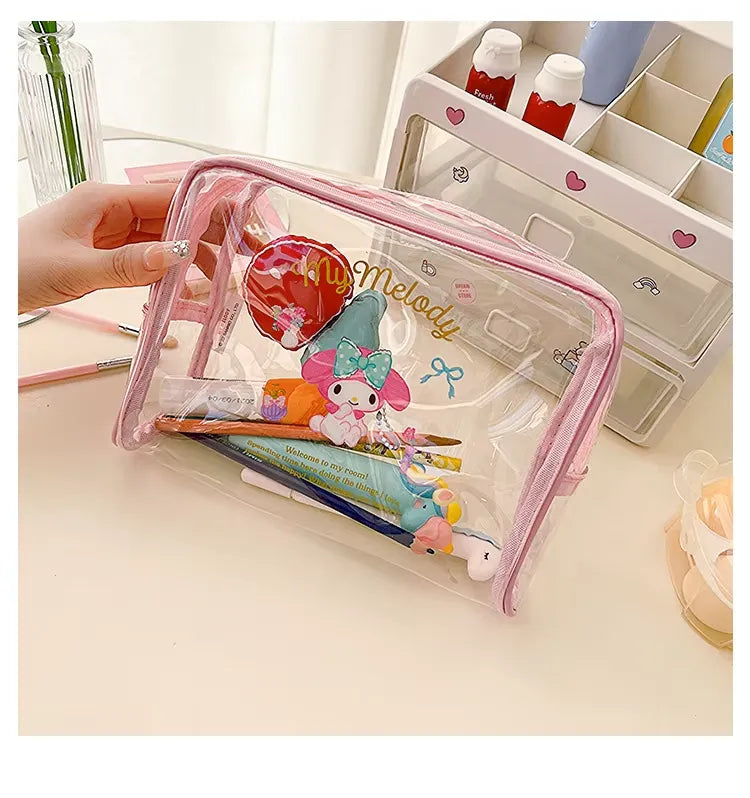 Sanrio Transparent Makeup Bag