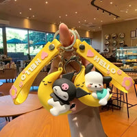 Porte-clés 3D Sanliou Moon Snugglers 