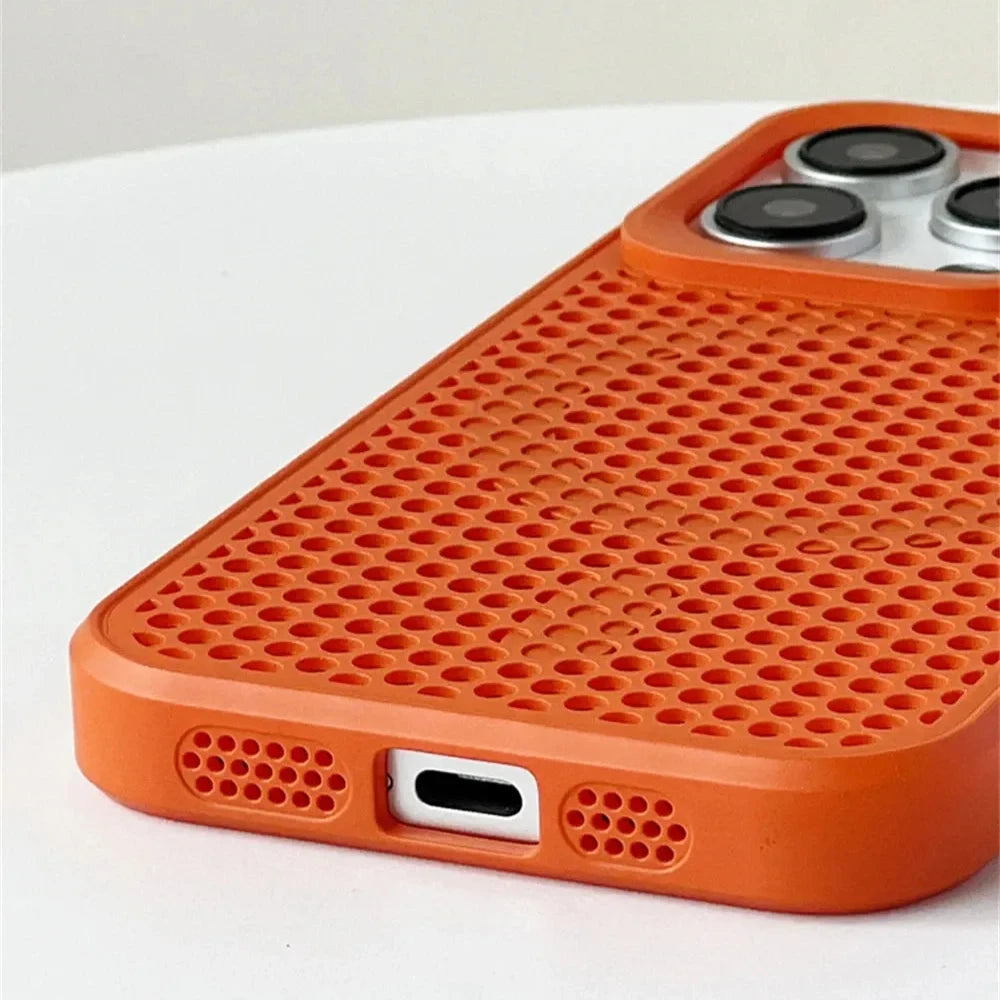 Luxury Matte Heat Dissipation Case (For iPhones)