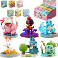 BLOKEES Original POKEMON Building Blocks Pikachu Charmander Psyduck Sprigatito Eevee Lucario Pokémon Action Figure Toys Gift - Bear Hugs