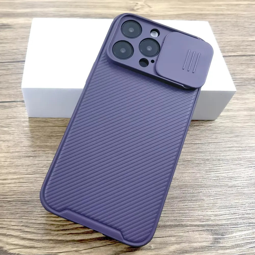 Slide Cap Cover Case (For iPhones)