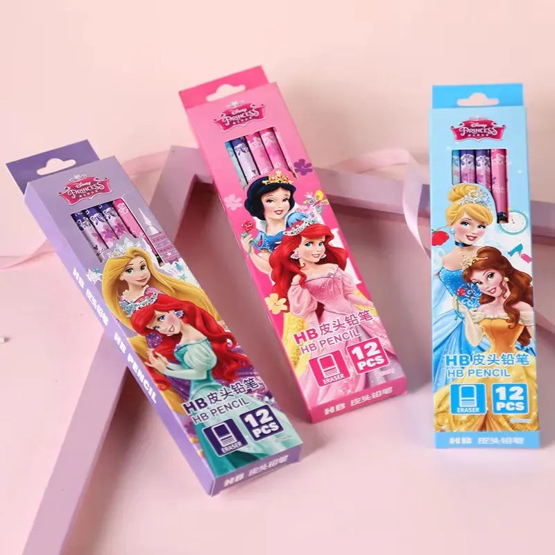 Disney Princess Pencil Set (12 Pcs)