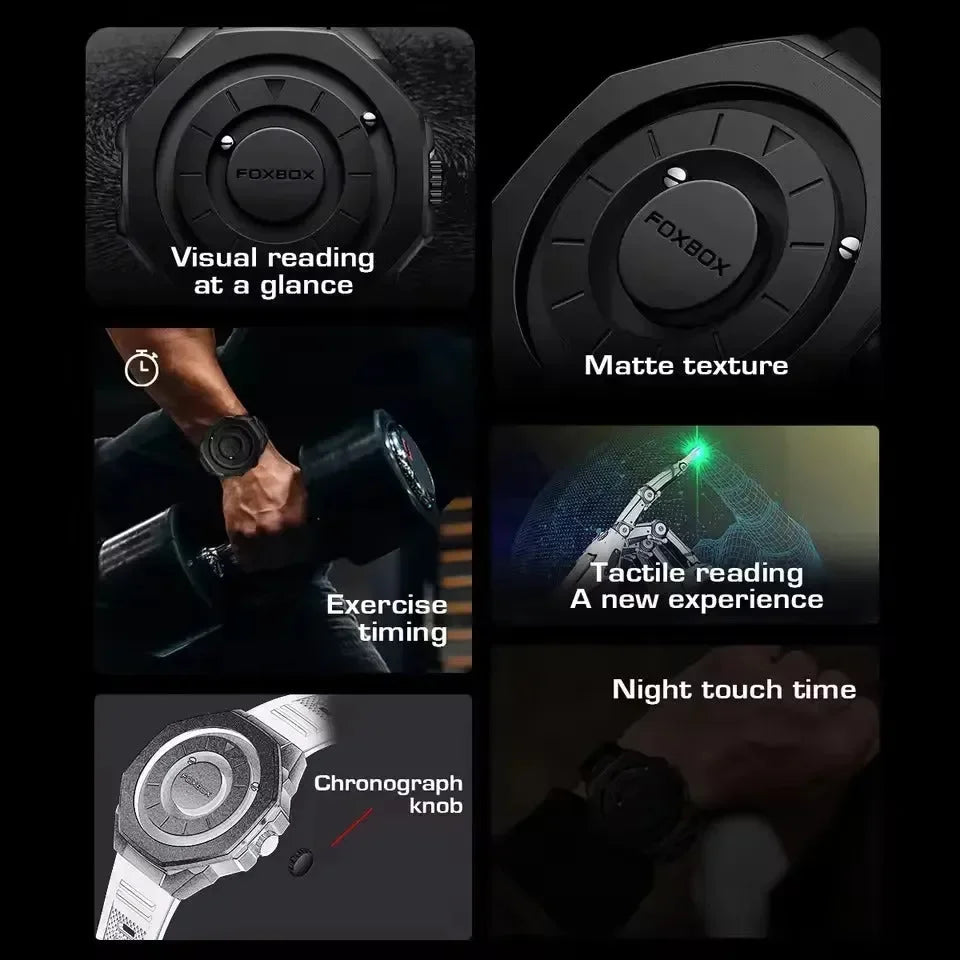 FOXBOX Magnetic Stealth Edition Watch