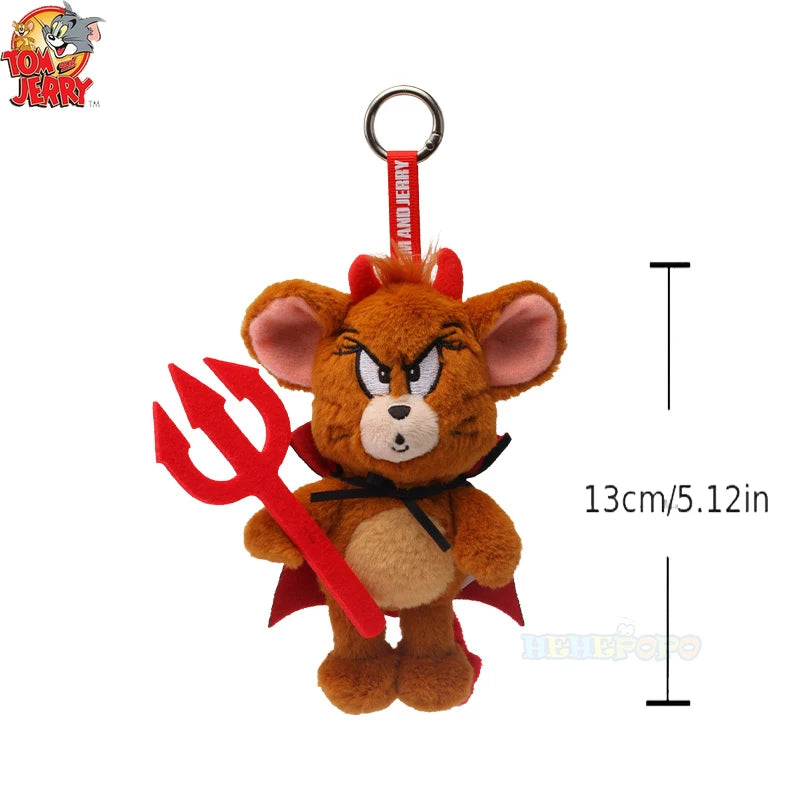 Tom and Jerry Devil and Angel Series Plush Keychain