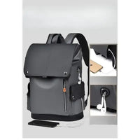 Premium Leather-Look Casual Backpack