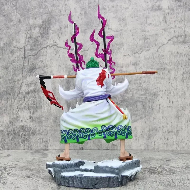 One Piece Roronoa Zoro Inferno Ghost Action Figurine (31 cm)