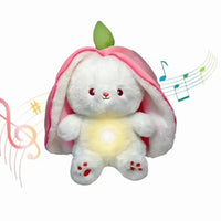 Strawberry Carrot Bunny Breathing Plushie